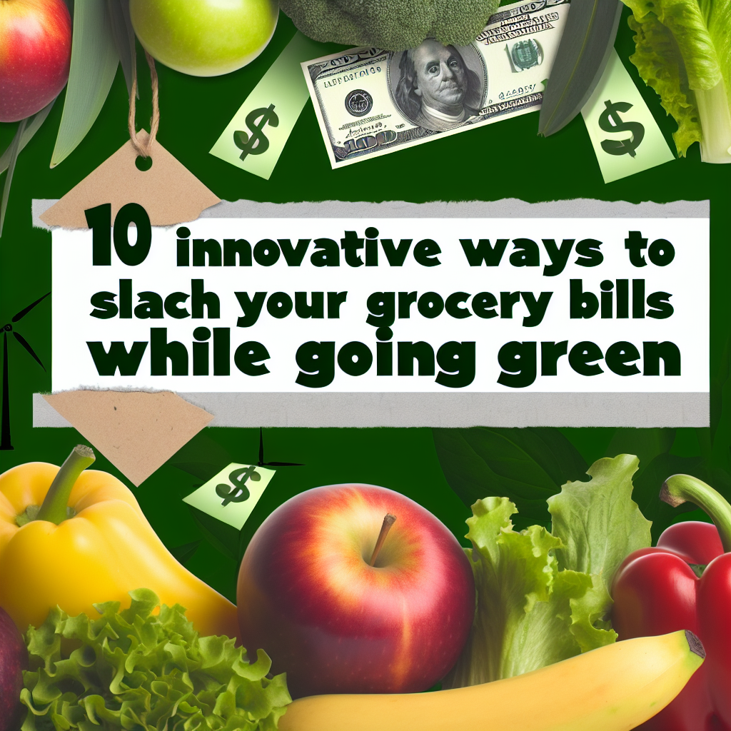 10 Innovative Ways to Slash Your Grocery Bills While Going Green