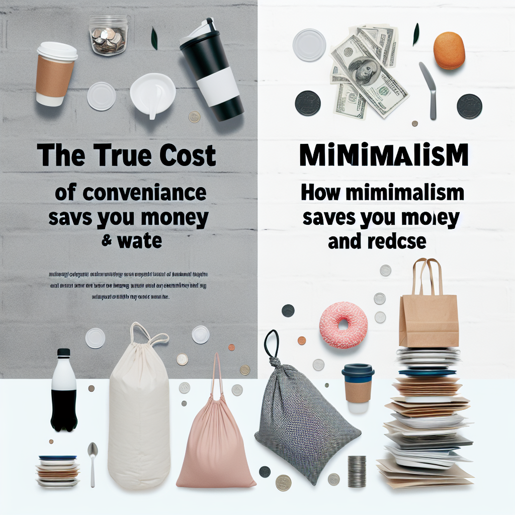 The True Cost of Convenience: How Minimalism Saves You Money and Reduces Waste