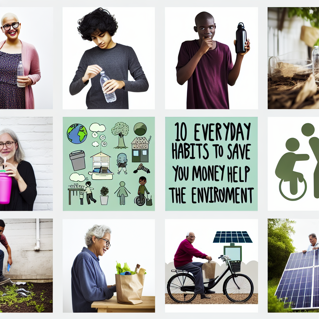 10 Everyday Habits That Can Save You Money and Help the Environment